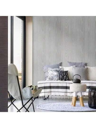 لفة واحدة من ملصقات الخشب المزيف العتيقة المقاومة للماء، تجديد الخزانة مقاوم للرطوبة، ورق حائط لاصق للمكتب والخزانة والمطبخ والأثاث والنوافذ والإطارات التالفة والجدران والأرضيات