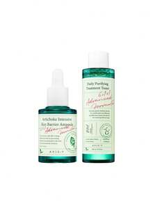 AXIS-Y [Bundle] 6+1+1 Advanced Formula Daily Purifying Treatment Toner 200 Ml + Artichoke Intensive Skin Barrier Ampoule 30 Ml - 6+1+1 Advanced Formula - View 1