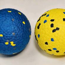 1pc Pet Toy Ball, Bouncy Chew Toy Ball For Dogs - Multicolor - View 7