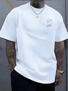 Camisetas masculinas - Branco - Ver 5