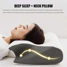 Almohada de cuello de espuma de memoria ergonómica - Multicolor - Ver 2