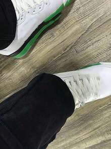 Stretch Denim Jeans, Men's Straight Fit Daily Slim Fit Jeans, Cotton Fabric Slant Pockets, Versatile - Màu xanh nhạt - Xem 8