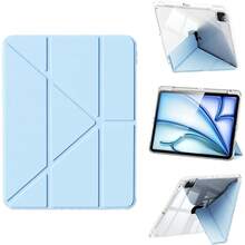 粉色纯色超薄时尚透明保护壳，带笔槽和多角度Y型支架，适用于第十代10.9英寸（2022年）、第十一代11英寸（2025年）、Air第四/五代、Pro（2020/2021/2022/2024年）。春季复活节礼物之选。 - 彩色 - 查看 185