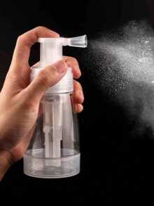 1pc Powder Spray Bottle - Leak-Proof, Fragrance-Free, Phosphate-Free Plastic Dispenser For Nails, Hair, Fiber Applications - Travel Accessory, Multipurpose Body Powder Shaker, Reusable Household Item, Hair Care Essential | Stylish Design | Durable Plastic, Powder Shaker - Multicolor - View 16