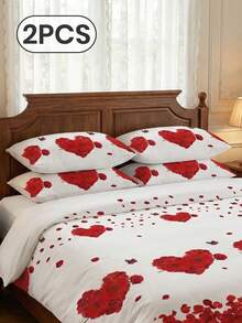 1pc/2pcs Printed Pillowcase, Without Pillow Insert, Daily Polyester Soft & Skin-Friendly Pillowcase, Comfortable Home Textile, Suitable For Living Room, Bedroom, Outdoor, Sofa Decor, Oeko-Tex Certified - Multicolor - View 18