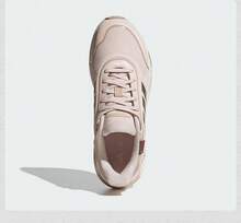 Adidas 女鞋新款運動鞋休閒低筒透氣輕盈耐磨跑步鞋 - 淺粉色 - 查看 6