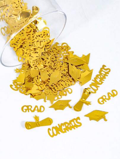 Mùa tốt nghiệp: Tung hoa giấy, Mũ Tiến sĩ tốt nghiệp, Trang trí bàn ăn, Đồ dùng tiệc tùng, Giấy kim tuyến, Đồ dùng hoàn hảo cho gia đình và các buổi khiêu vũ.