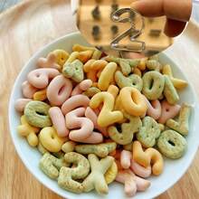 9件套数字饼干模具，0-8生日数字模具（6个可反转为9），不锈钢烘焙工具，适用于饼干、曲奇和面团 - 查看 10