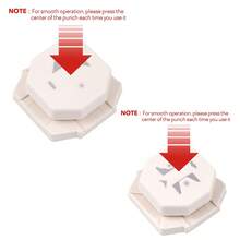 Dụng cụ đục lỗ 4 trong 1, thích hợp cho các sản phẩm thủ công bằng giấy; dụng cụ đục góc nhãn 4 hình dạng, thích hợp cho việc làm thiệp DIY và sổ lưu niệm. - Nhiều màu - Xem 12
