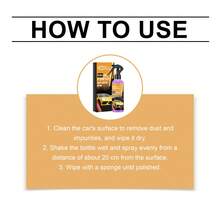 rayhong 汽车涂料喷剂，清洁车漆，涂层剂，增强光泽，翻新和保护（新旧版本随机发货） - 液體 - 查看 9