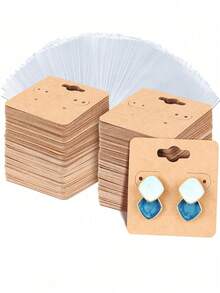 100/200pcs Earring & Necklace Organizer Display Stand Set - Multicolor - View 7