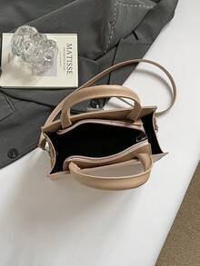 2026 New Mini Embossed Structured Tote Bag For Women,Premium PU Leather Shoulder Bag With Intricate Embossed Pattern & Turn-Lock Clasp, Versatile Dual Carry Options (Top Handle & Detachable Crossbody Strap) - Multicolor - View 12