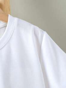 2025 New K- Stray Fashion T-Shirt Girl T-Shirts Y2K T-Shirt Casual Summer Short Sleeved Female Tops Tees - 白色 - 查看 4