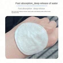 300/100/50pcs Round Makeup Remover Pads, Soft Cleansing Pads For Face, Eyes, Skin Care And Makeup Removal - Multicolor - View 11