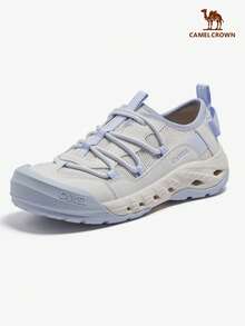 CAMEL CROWN Women's Outdoor Hiking Sneakers, Breathable Mesh, Lightweight & Cute, Thick Sole Design, Suitable For Casual Daily Wear - /light Blue - View 9