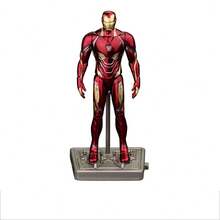 Marvel 漫威钢铁侠系列艺术雕像模型摆件可动人偶，手工制作，可作为礼物 - 彩色 - 查看 19