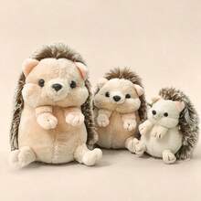 BLUESLEMON Cute Plush Hedgehog Doll, Realistic Soft Stuffed Animal Doll, Birthday Gift, Home Decor, Christmas Gift, Happy New Year - Multicolor - View 4