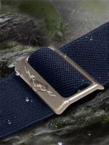 26mm Stretchy Band Compatible With Apple Watch Bands Ultra 3/2/1 49mm 46mm 45mm 44mm 42mm 41mm 40mm 38mm Men Women, Soft Nylon Elastic Braided Strap For Apple Watch Series 11/10/9/8/7/6/5/4/3/SE/SE2/SE3 - 26mm - View 4