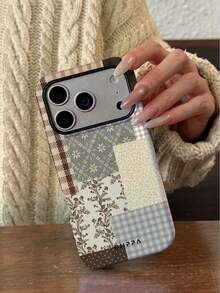 GIIPPA 一款棋盘格纹手机壳，适用于 17 Pro Max，也适用于 16 Pro Max、15 Pro Max、14 Pro Max，韩版时尚趣味手机壳，兼容11/12/13/14/15/16 Pro Max Plus，优雅设计男女皆宜，是圣诞节、情人节、复活节、婚礼季和生日送给女友的理想礼物 - 彩色 - 查看 7