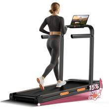 UMAY 3 In 1 Walking Pad With 15% Incline, 6.3MPH Treadmill For Home Use With Incline, LED Display, 2.5 HP Quiet Small Walking Machine For Home And Office, Maximum User Weight 300Lbs. - US B Type Plug(110-127V) - View 9