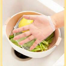 100pcs Disposable Elastic Sink Strainer Bags, Anti-Clogging Kitchen Drain Filter Net - A - View 6