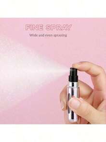 1Pcs,5ml Perfume Bottle With Bottom Filling, Perfume Bottle Self-Pump Type, , Refillable Spray Bottle, Portable Cosmetic Bottle Perfume Bottle - màu đen - Xem 4
