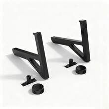 2pcs Soundproof Bracket, Versatile Invisible Bracket That Can Be Fixed Without Drilling, Ideal For Displaying Collectibles/Perfume Bottles, Wall-Mounted Damage-Free Fixture | Hardware For Small Space Organization - Multicolor - View 12