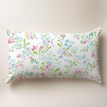 MEMNUN 1 Peça Capa de Almofada com Estampa Floral Miúda em Aquarela, Capa de Almofada para Decoração Doméstica, Feita de Tecido de Poliéster, Impressão Unilateral, Adequada para Sofá, Cama, Quarto, Escritório, Hotel, Todas as Estações, Presente (Sem Enchimento de Almofada), 11,81*19,71 pol (30*50 cm)/15,75*23,62 pol (40*60 cm) - Multicolorido - Visão 4