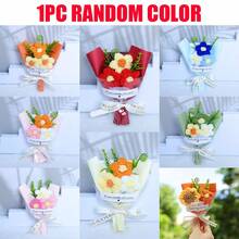 1-3pcs Mini Artificial Flowers With Gift Bag, Suitable For Valentine's Day, Mother's Day Bouquets And Small Gifts - Multicolor - View 10
