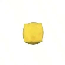 1pc 7cm Square Ultrathin Cheese Ball Squishy Toy, TPR Shell Slow Rebound Squeeze Toy, No Filler, DIY Cheese Skin Squishy, Birthday/Christmas/Halloween Gift, Perfect Gift, Stress Relief Gift For Teens - 黃色 - 查看 8