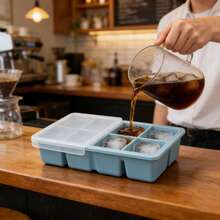 Silicone Ice Cube Tray Easy Release Ice Mold - Multicolor - View 3