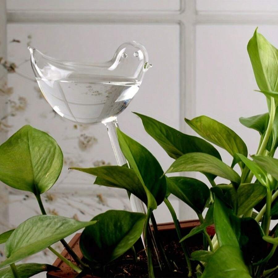 6 quả cầu tưới tự động hình chim dùng cho việc tưới hoa tự động và các dụng cụ làm vườn tại nhà. - A - Xem 1