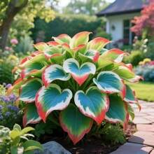 Blue And Green Flowers - Jasper Garden, The Encounter Between Lawn Landscape Art And Natural Beauty, Courtyard Garden Design - 80 - Xem 3