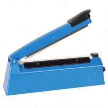 RAF Máquina selladora manual, bolsas de plástico transparentes, goma, máquina de sellado de plástico personalizada, sellador de impulso operado manualmente, cocina, oferta especial de primavera y otoño, campamento de verano, bolsas de almacenamiento al vacío - Tipo de Enchufe A USA (110-127V) - Ver 13