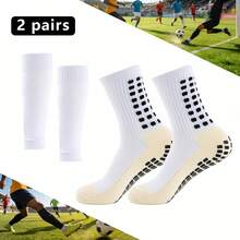 Bộ dụng cụ thể thao 1 món (bao chân bóng đá dán + tất giữ ấm), chất liệu dệt kim cao cấp, ôm sát chân hiệu quả. - Nhiều màu - Xem 1