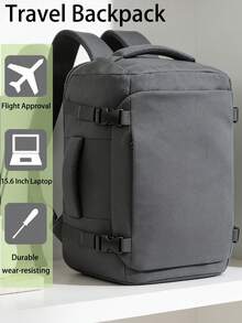 Ba lô du lịch/túi xách tay Ryanair kích thước 40x20x30cm, phù hợp cho các chuyến đi ngắn ngày, dễ dàng để dưới ghế, hoàn toàn mới. Ba lô đựng laptop 15.6 inch nhiều màu sắc thời trang unisex, vừa vặn với laptop 15.6 inch. - Nhiều màu - Xem 2