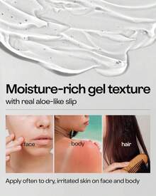 HOLIKA HOLIKA 99% Aloe Vera Soothing Gel 55ml - Refreshing And Non-Sticky, After Sun Care, Dry Skin Moisturizer, Redness Relief, Soothing, Moisturizing, Lightweight Gel Texture, Non-Greasy, Fast Absorbing, Suitable For Face, Body And Hair, Free Of Preservatives And Mineral Oil, Korean Cosmetics, Korean Skincare, Bestseller Aloe Gel, Calming Skin, Cooling Gel, Korean Skincare, Sunburn Care, Summer, Bikini, Swimwear - 99% Aloe Vera Gel - 查看 2