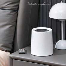 迷你桌面垃圾桶，塑料迷你家用客厅桌面垃圾桶，贴心助手，双层小型垃圾收纳箱，简约风格垃圾桶，适用于厨房、浴室、卧室、客厅、宿舍、办公桌，迷你垃圾桶 - 彩色 - 查看 8