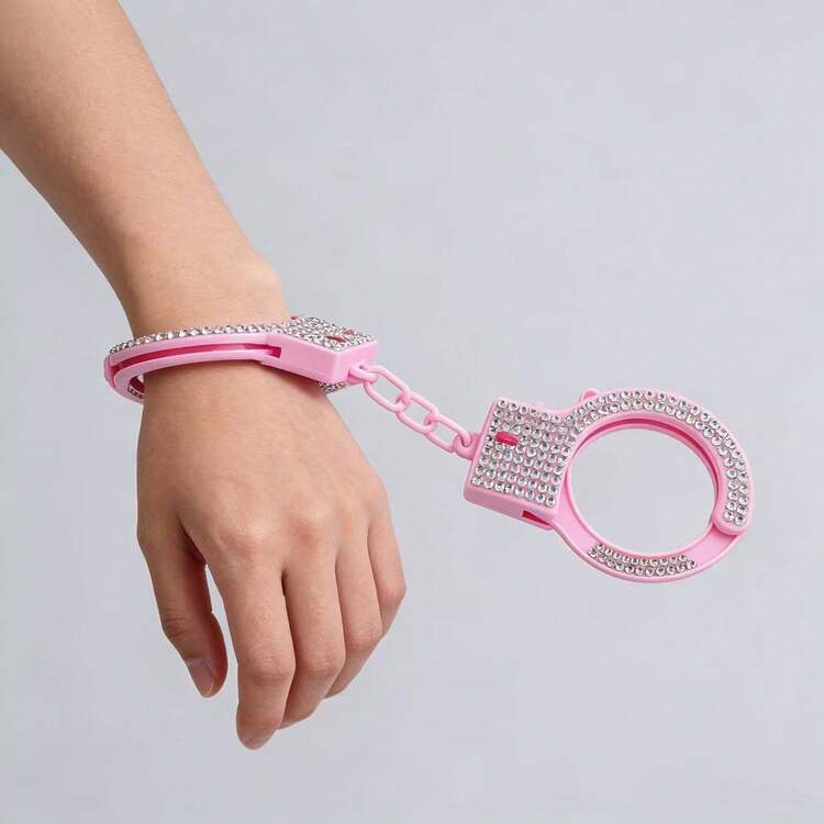 1 chiếc còng tay nhựa màu hồng đính kim cương, Phụ kiện, Đạo cụ còng tay cosplay, Phụ kiện cosplay, Đạo cụ trang điểm, Đạo cụ trang phục, Đạo cụ nhập vai, Đạo cụ sân khấu, Đạo cụ diễn xuất tù nhân, Đạo cụ ghép đôi, Đạo cụ biểu diễn, Đạo cụ lễ hội - Nhiều màu - Xem 6