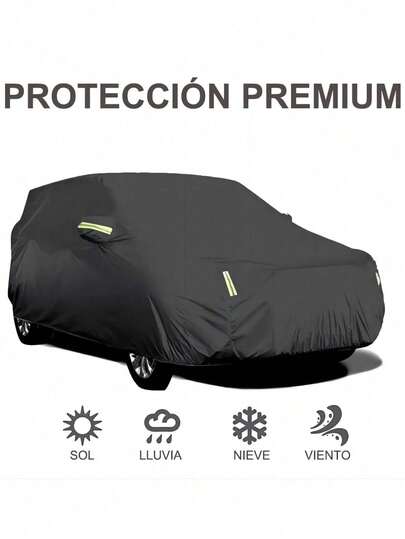 Funda Completa Para Auto Con Rayas Reflectantes