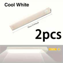 2pcs LED Motion Sensor Lights, USB Rechargeable, 3 Color Modes, Dimmable, Large Battery Capacity, Ideal For Bedside, Nightlight, Hotels And Bars - 2PCS - View 18