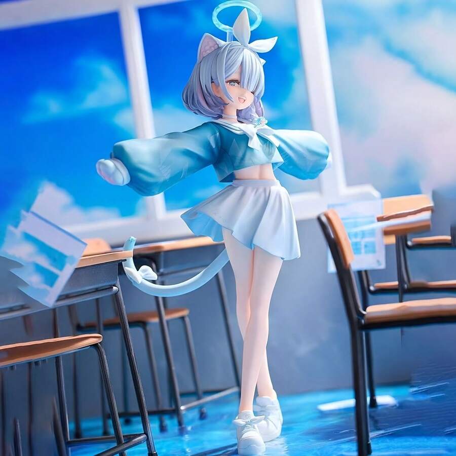 1pc Classic Anime Figure, Anime Figurine Decor, Eye-Catching Office Desk Accessory, Suitable For All Seasons, Best Gift For Anime Fans - Multicolor - View 1