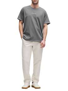 Calvin Klein S/S CREW NECK - Grey - View 5