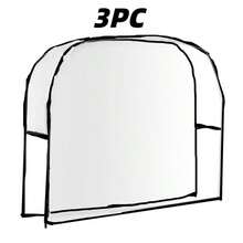 1/3 PCS Transparent PVC Salon Hair Dye Chair Protective Cover - Clear - View 14