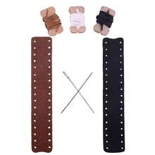 [Free Shipping]DOG Genuine Leather Lever Wrap For Lever Action Rifles & Shotguns, Handcrafted - 紅/黑絨面革 - 查看 1