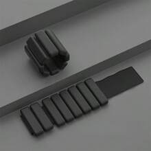 男女通用可调节腕部负重，适用于居家健身、步行、跑步、旅行、普拉提、瑜伽、锻炼、杠铃训练、力量训练。两件套（每只500克/1磅） - 彩色 - 查看 4