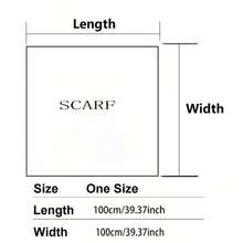 1pc Women's Elegant Solid Color Square Lace Trim Headscarf, Multifunctional As Headscarf, Shawl And Hair Accessory, Suitable For Use In Mosques, Fashionable Casual Accessory For Summer - trắng - Xem 6