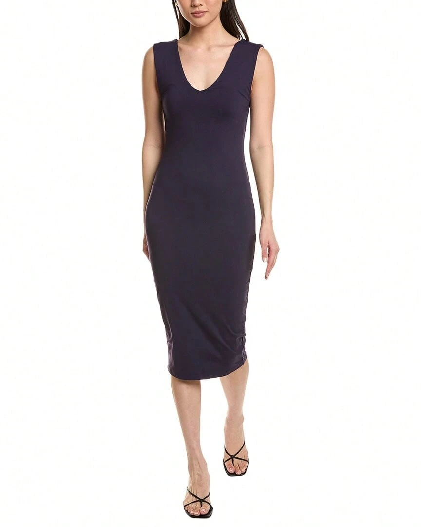 Susana Monaco V Front V Back Tank Dress - 藍色 - 查看 1