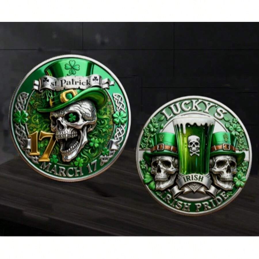 2026 New Arrival Hot-Selling Metal Coin, Overseas Trade Commemorative Medal Printable Customizable Wholesale 4cm Metal Coin, Commemorative Medal, Reward Commemorative Coin, Gift