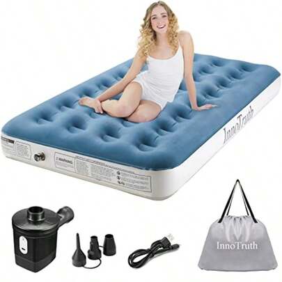 InnoTruth Cama de Aire para Camping Cian Twin